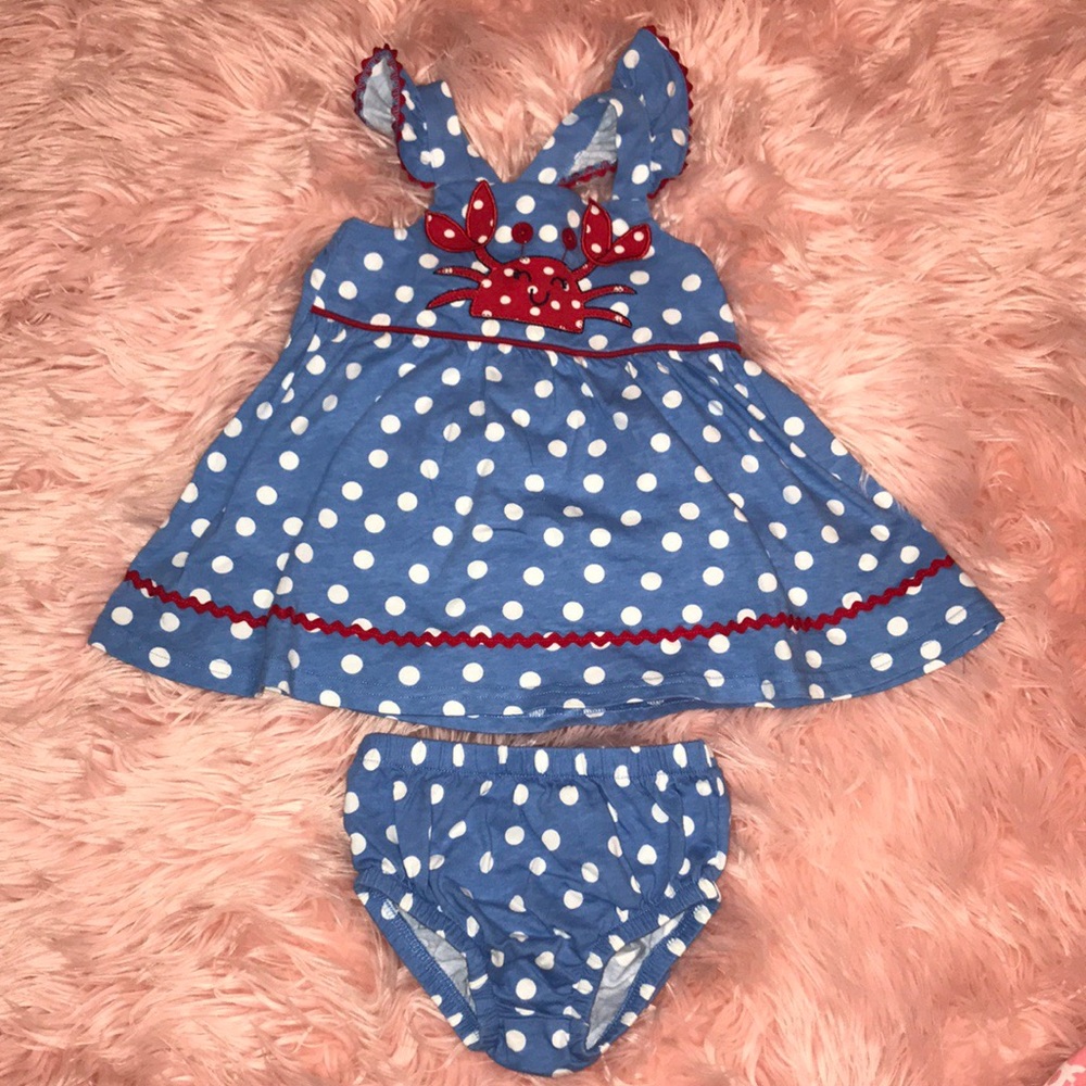 Polka Dot Crab Dress